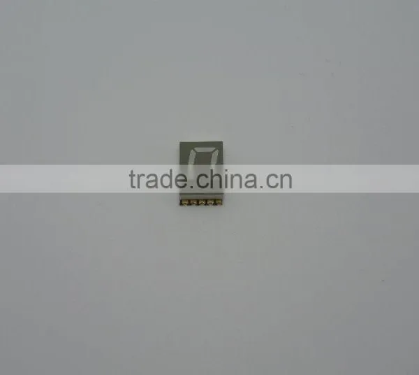 High Quality Green Emitting Color 1 Digit 7 Segment Led Display photo-2