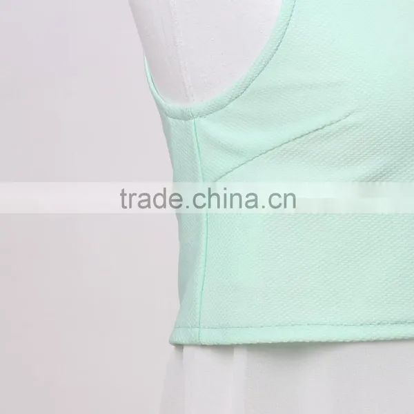 F5S15195 Special Design Plain Ladies Tank Top Wholesale photo-5