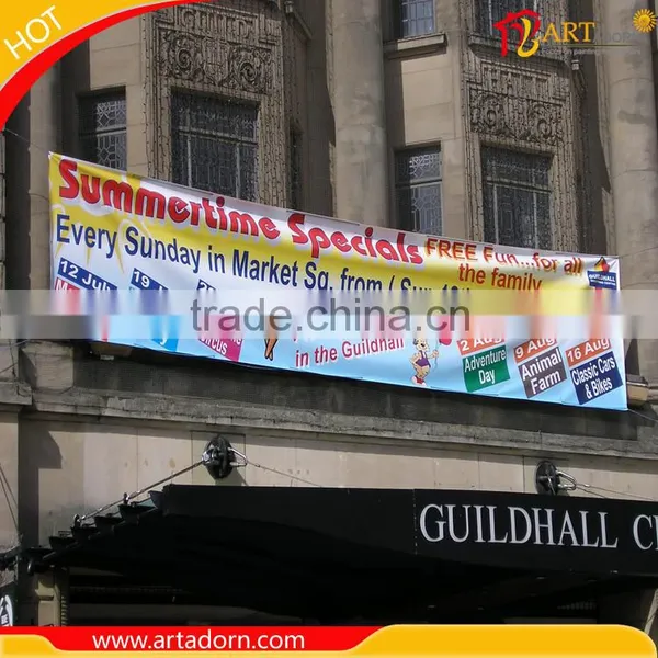 Custom Poster Advertising Cheap Promotional Banner Digital Printing Advertising Banner photo-4