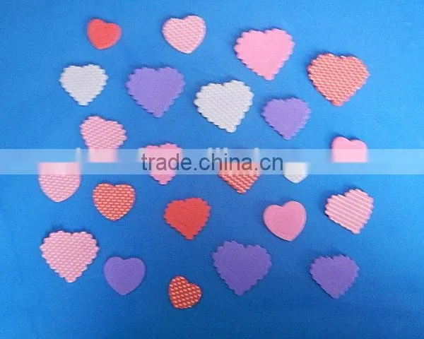 Adhesive heart Eva foam stickers