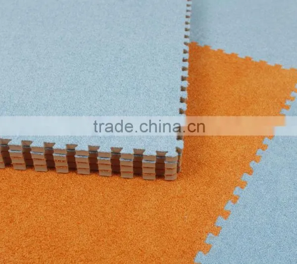 Warm and Easy to Clean Fabric Flooring Foam Mat photo-6