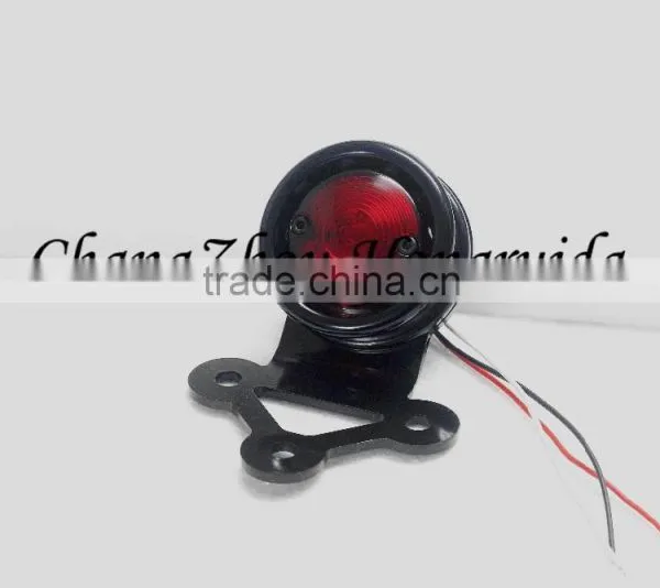 Sportster Black Taillight / Led Taillight / Wheel Model Brass Tail for Harley Sportster/bobber/chopper photo-3