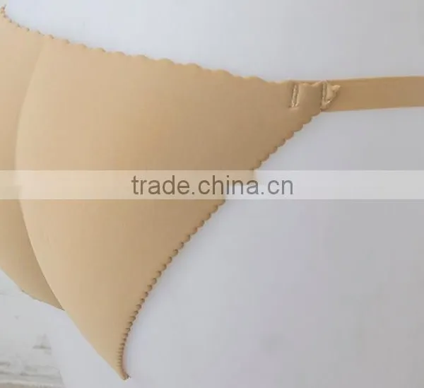 2015 Triangle Fashion New Arrival Cotton Pad Woman Waist Panties and Butt Lifter Panties Push up Unmove Cotton Pad Panties photo-5