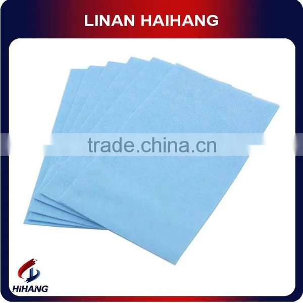 China OEM Manufacture Blue Spunlace Antibacterial Kitchen Nonwoven Fabric photo-2