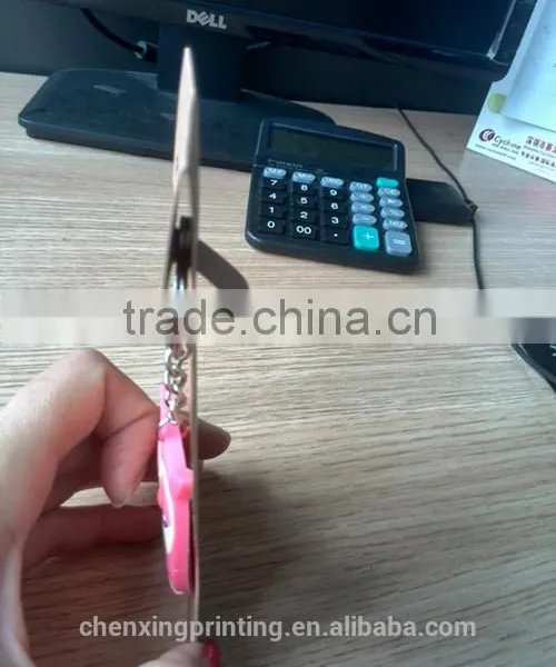 Brown/white Cardboard Ppaer Material and Matte Surface Handling Paper Card for Keychain photo-3