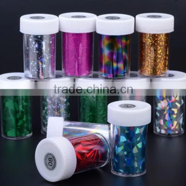ASSORTED NAIL FOILS Nail Art Foil Sticker for Nail Tips Decoration NAIL FILES