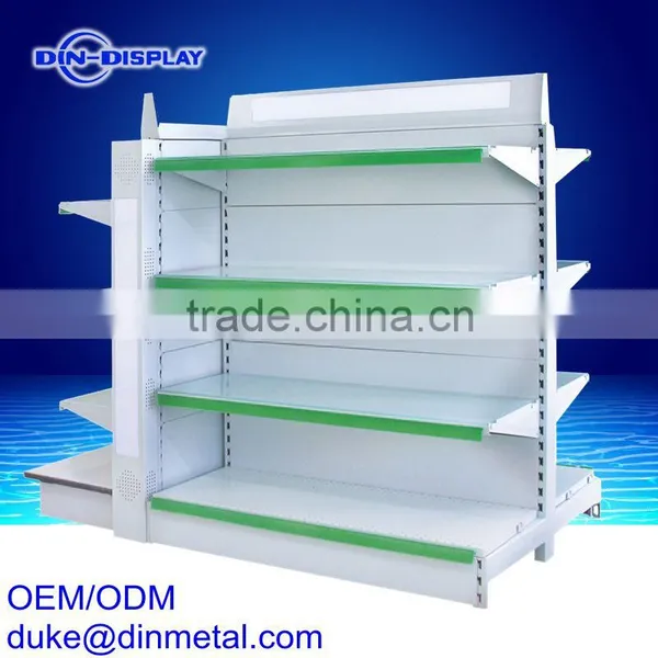 OEM Wholesale Pharmacy Store Shelves Display Shelf Metal Shelving photo-4