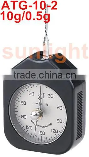 Analog Button Tension Indicator Switch Tension Meter N/G Unit Double Dial ATG-10-2