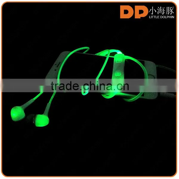 2016 Christmas Promotion Earphone Color Change Earphone for Xiaomi Mobile Phone photo-5