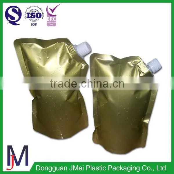 China Most Selling Product in Liquid Spout Pout Bag, Stand up Pouch With Straw photo-5