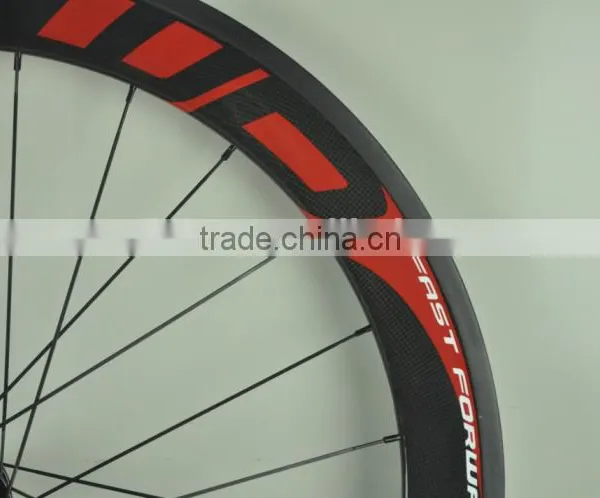 50mm FFWD Colored Carbon Fiber Disc Brake Cover Road Bicycle Wheels for Sale,700c Spoke Carbon Road Bike Wheels photo-3