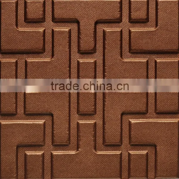 Chinese Style Interior Decor 3d Leather Panel Door Cover(Forbidden City) photo-4