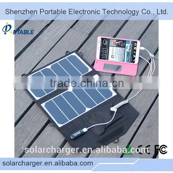 13W Sunpower Beach Solar Charger for Iphone, Tablet pc