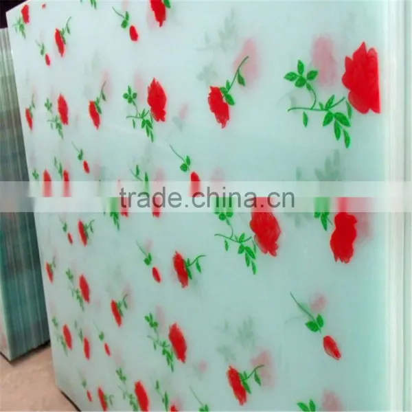China Manufacturer Promotion Silkscreen Printing Glass for Interior Door photo-3