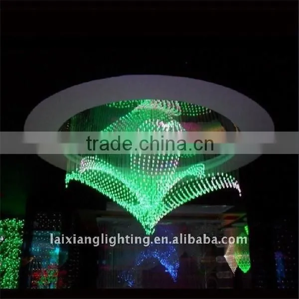 Decorative Hanging Modern Ceiling Lamp, Crystal Fiber Ceiling Lamp photo-3