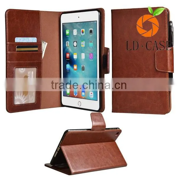 Business Style Fold Tablet Cover Leather Case for Ipad Pro photo-3