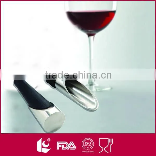 Wine Pourer With Wine Stopper,2 in 1