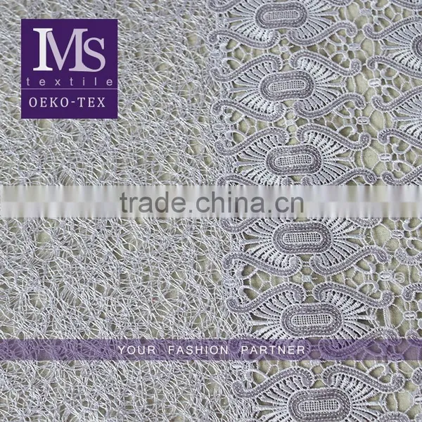 Water-soluble Embroidery Sequins Fabric Sequin Polyester Cord Embroidery Fabric