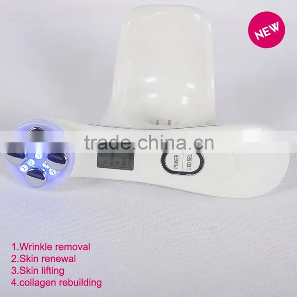 Fashion Photon Beauty With Handle Ultrasound BIO Photon Light Therapy Beauty Device for Skin Lifting and Firmness photo-5