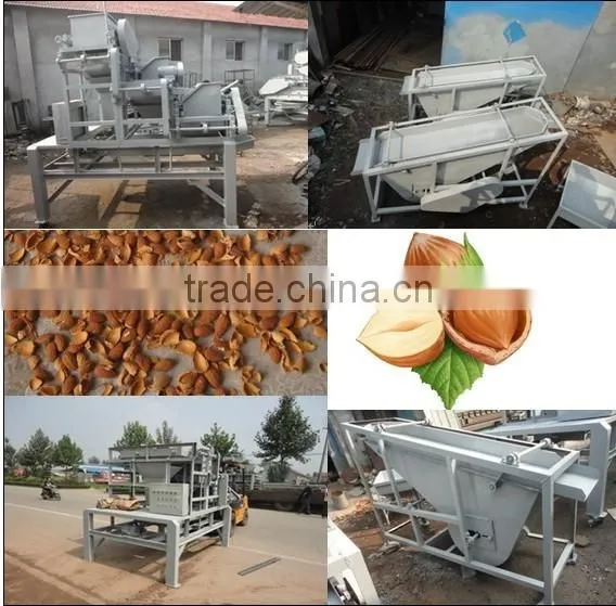 good performance hazelnut cracking machine/hazelnut shelling machine/hazelnut sheller