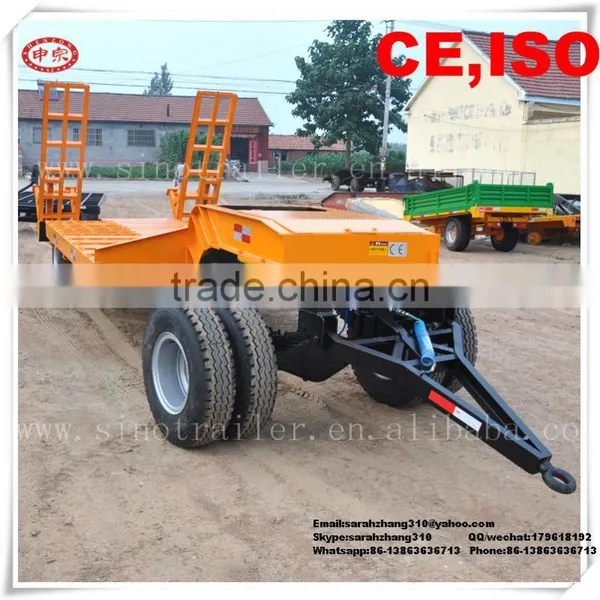 Extendable Low Bed Truck Excavator Trailer photo-5