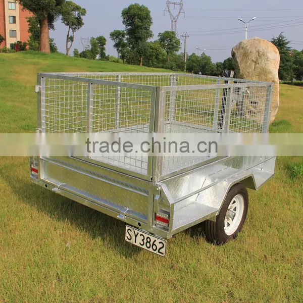 Fully Welded Winch Tipping Cage Trailer photo-5