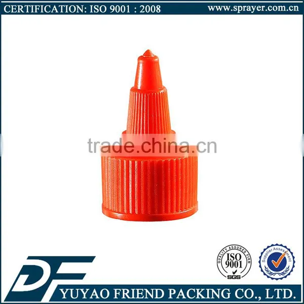 China-made 20mm 24mm 28mm Plastic Twist Top Cap for Empty Bottle photo-3