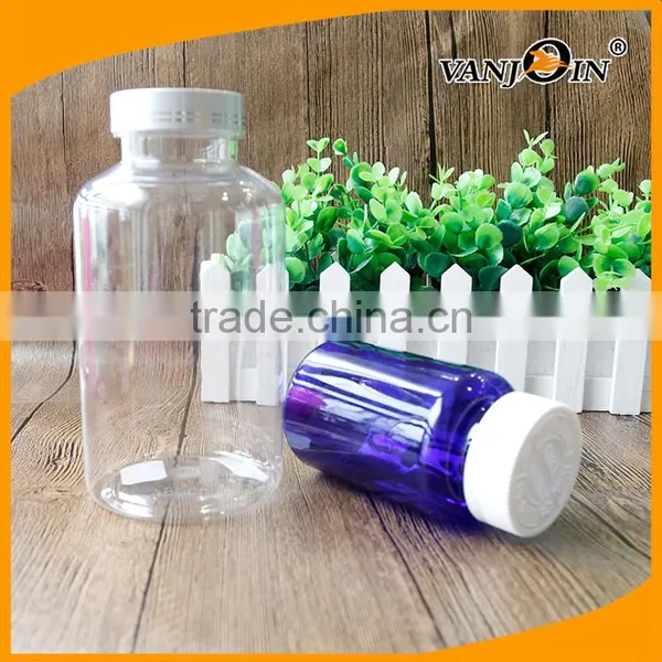 750ml PET Big Plastic Liquid Medicine Boston Bottle For Syrup photo-3