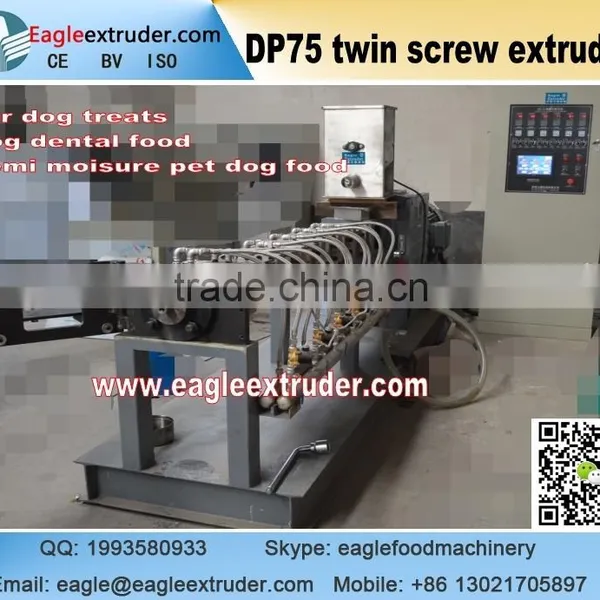 Jinan Eagle DP75 200-300/h 2D and 3D Wheat and Potato and Corn Snack Pellet Chips Extruder Machine Production Line photo-2