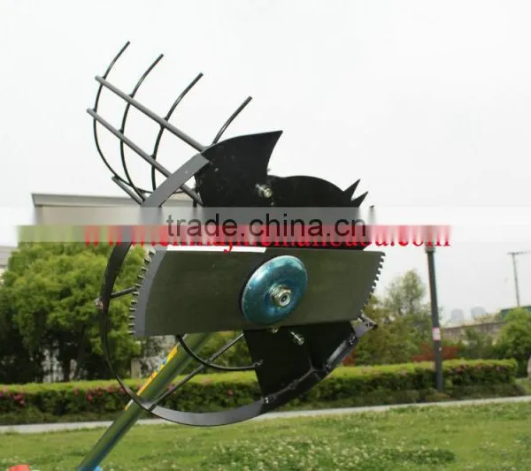 Hand Push Type With Tyre Brush Cutte/rWheat Harvester 40.2 cc Mini Rice Harvester/brush Cutter photo-2