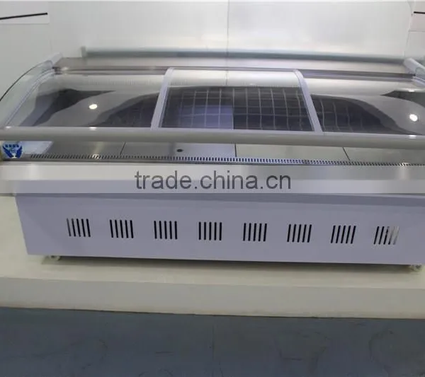 Flat Door Direct Cooling System Display-series in the Supermarket Freezer /in the Supermarket Freezer /Ktv Supermarket Freezer photo-3