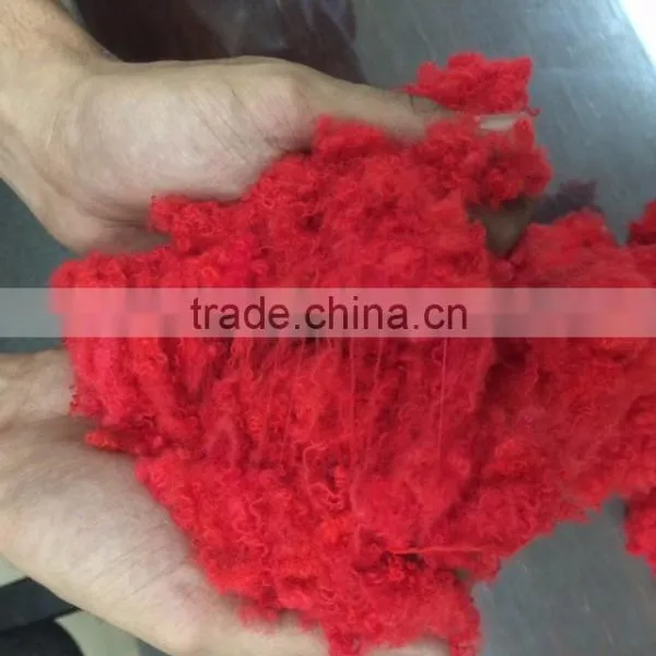 Wool Fiber / 80%-100% Wool Fiber / Carded Wool Fiber photo-2