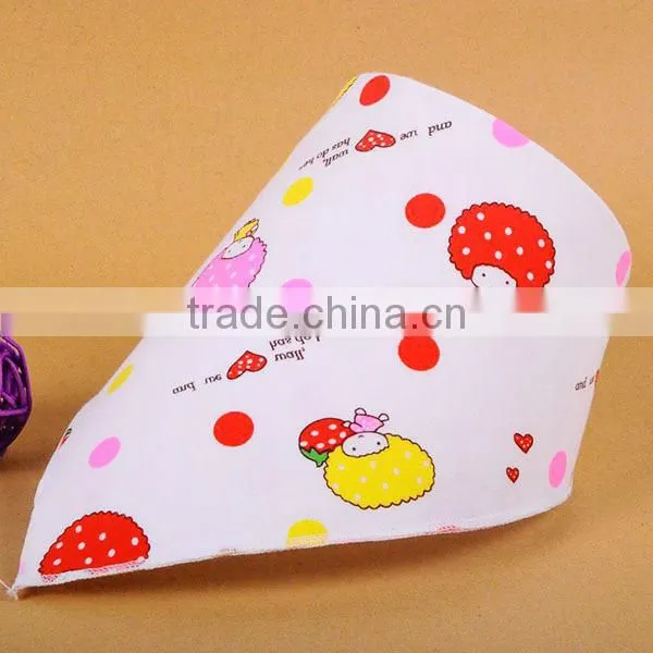 Trangle Cotton Disposable Baby Bib Wholesale photo-3