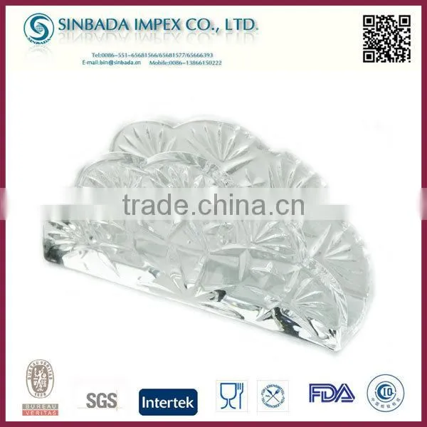 New Style Exquisite Crystal Napkin Holder / Glass Napkin Holder photo-2
