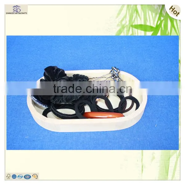 Wholesale Simple Elegant S/3 Home Storaging Oval Pine Tray photo-4