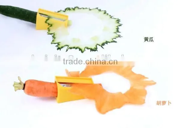 CY127 Creative Cucumber Mask Cutter Vegetable Fruit Slicer Cutter Grater photo-2