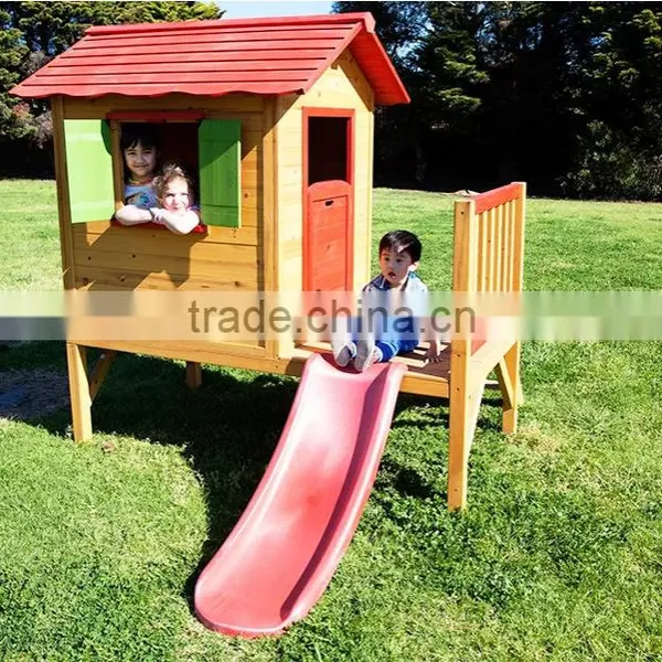 Quality Big Cubby House Slide for Kids photo-3