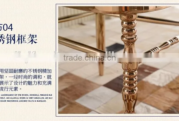 Quality Polished Rose Golden Stainless Steel Luxury Modern Chiavari Tiffany Chair LQ-SSC001R photo-5