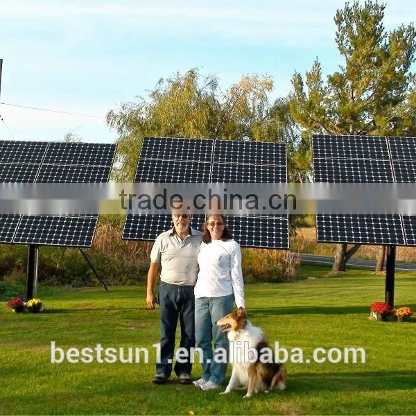 5000w Complete With Battery and Brackets Solar Energy Power System photo-6