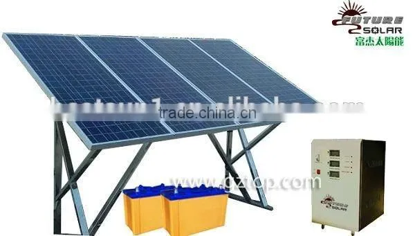 Complete With Battery and Brackets 1 Solar Central System 3000w photo-3