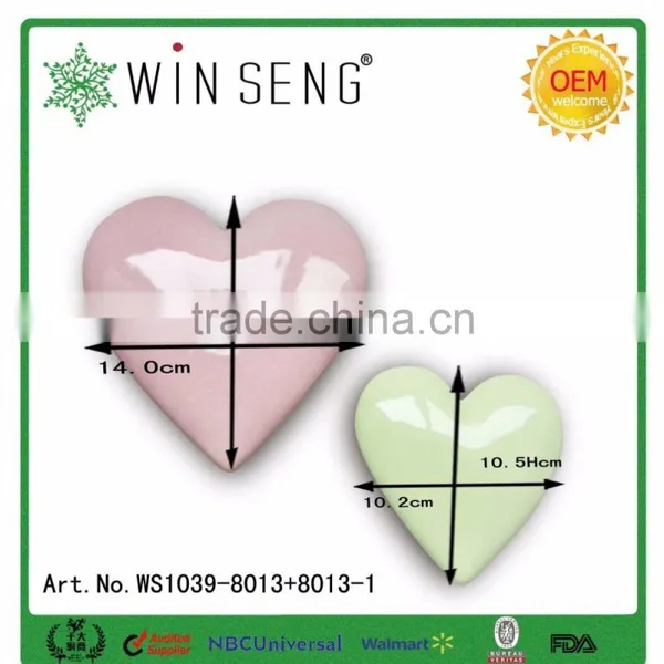 Home Decoration Ceramic Heart Shaped photo-3