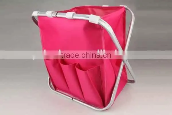 Foldable Storage Basket With Aluminum Tube LAUNDRY BASKET photo-4