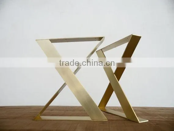 Fashional X Shape Furniture Feet Metal Park Bench Leg FF-160 photo-5