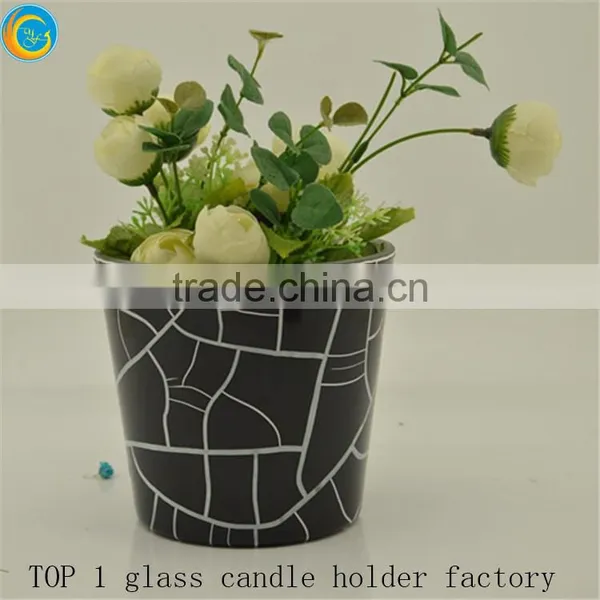Embossed Tall Glass Vases for Wedding Centerpieces photo-3