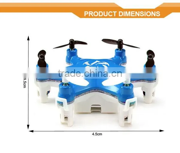 FY805 2.4G 360 Degree Flip Quadcopter LED Plane Headless Model Toys rc Mini Pocket Drone in Italiano photo-6