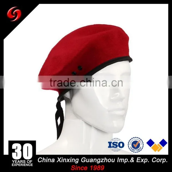 Military Custom Color Military Army Beret Caps Beret Hat for Sale photo-4