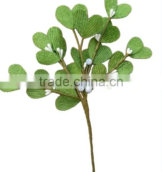 25cm Fabic Christmas Decorative Mistletoe