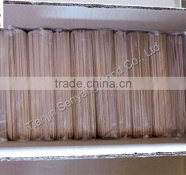BBQ Bamboo Marshmallow Stick Wooden Barbecue Skewer photo-5