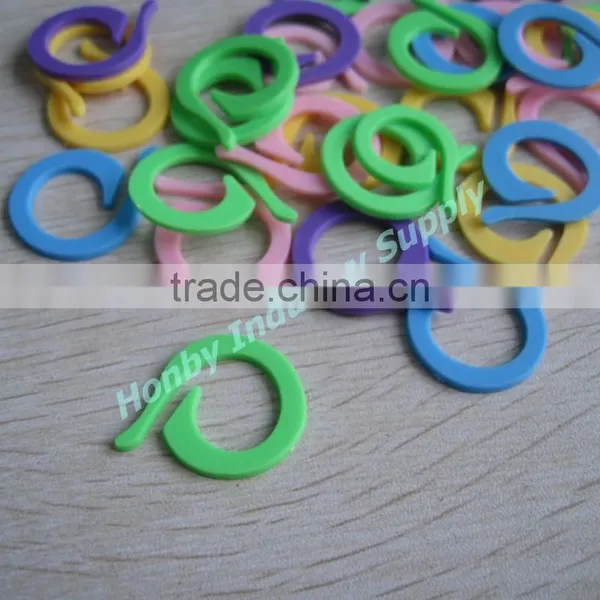 Pony Flat 27mm Coloured Split Kniting Ring Marker photo-3