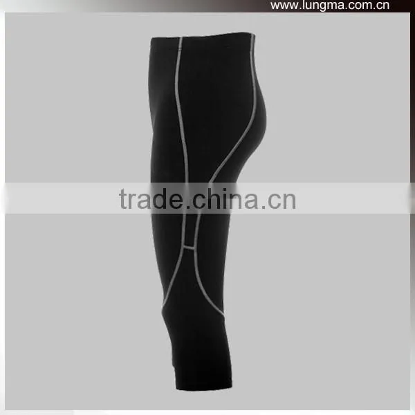 Custom Thermal Compression Capri Pants photo-4
